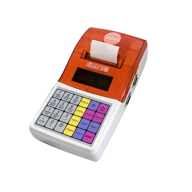 Касса - онлайн Агат-01Ф, GSM с ФН на 36 мес. с кабелем для подключения к ПК