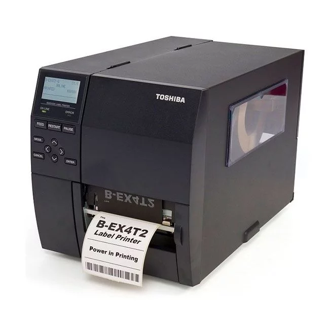 Принтер Toshiba B EX4T2, термотрансферный, 600 dpi, USB, LAN