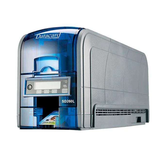 Карточный принтер Datacard SD260, односторонний, 100-Card Input Hopper