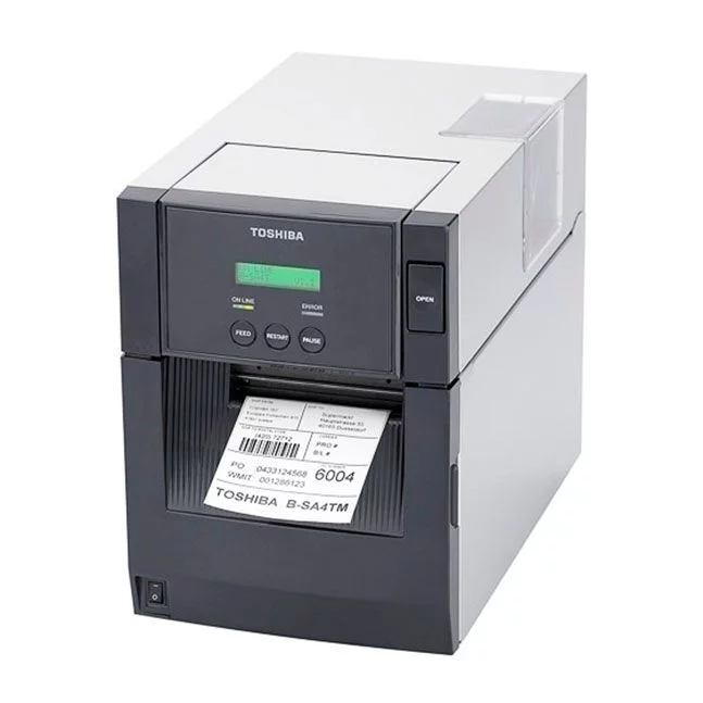 Принтер Toshiba B-SA4TM, термотрансферный, 300 dpi, USB, LPT, LAN (B-SA4TM-TS12-QM-R)