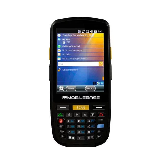 ТСД Mobilebase DS3, 3.5in, 1D laser, Wifi, BT, WinEH 6.5, 512Mb RAM/1Gb ROM, Numeric, IP65, АКБ 5200 mAh, подставка, ПО MS-1C-WIFI-DRIVER-PRO