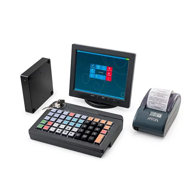 POS-система АТОЛ Ритейл Mini [АТОЛ 30Ф без ФН, Linux, Frontol xPOS 54ФЗ, T100, LM10, КВ-60, MSR123]