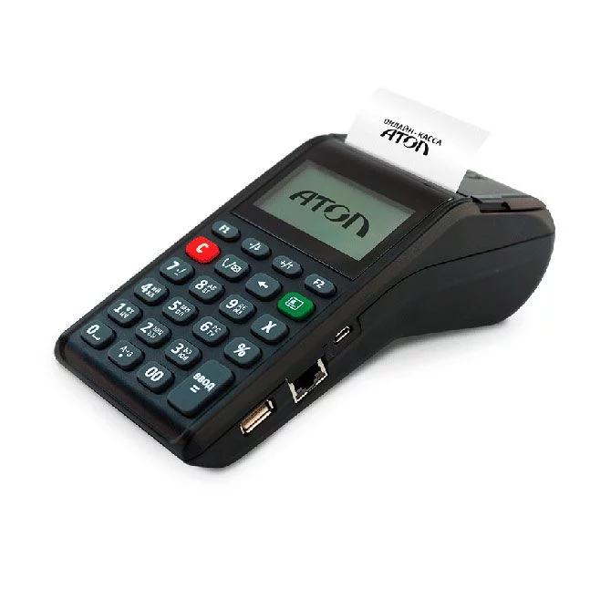 Касса - онлайн АТОЛ 91Ф, Wi-fi, 2G, Bluetooth, Ethernet , без ФН, черная
