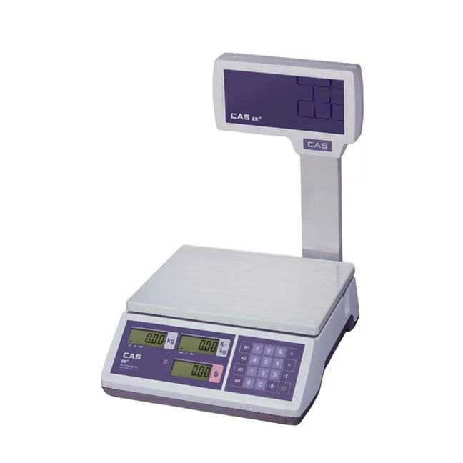 Торговые весы CAS ER-JR 15CBU (со стойкой)