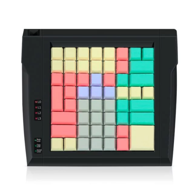 Программируемая клавиатура POSUA LPOS-064-Mxx (USB) black