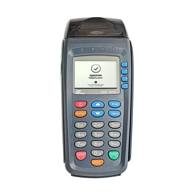Банковский терминал PAX S90, мобильный, GPRS, CTLS