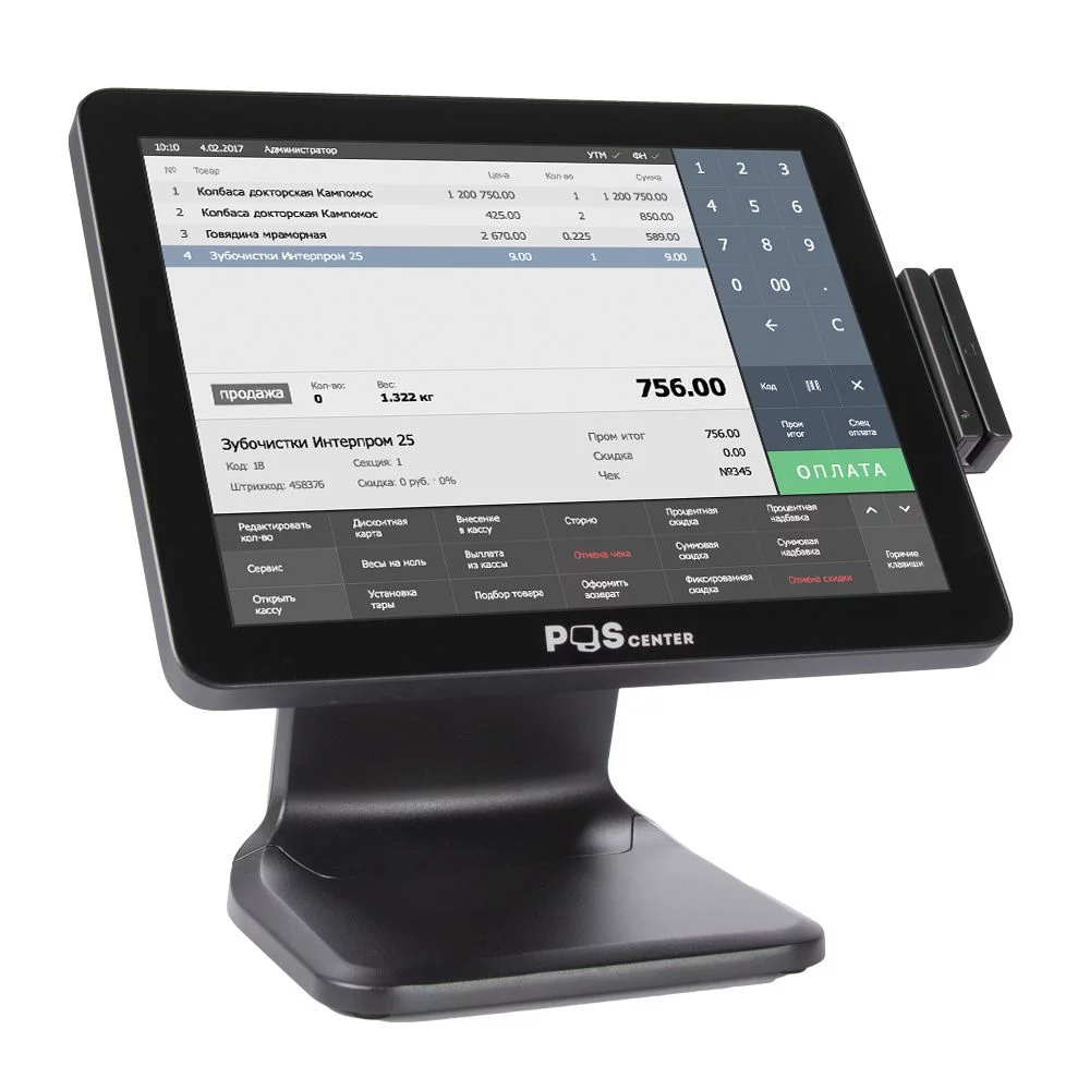 Сенсорный терминал POSCenter POS101-17 Pro детальное фото