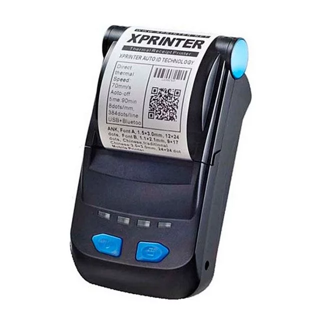 Мобильный принтер чеков X-Printer P300, чёрный, USB, Bluetooth