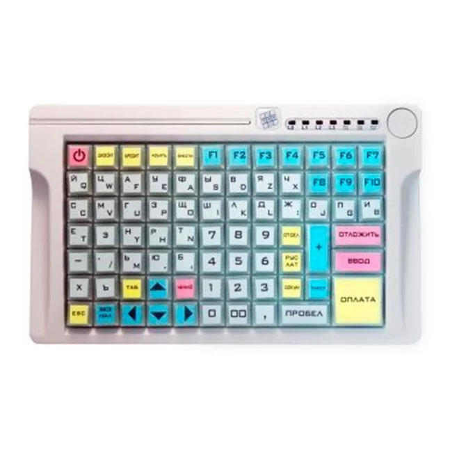Программируемая клавиатура POSUA LPOS-084-Mxx (USB) grey