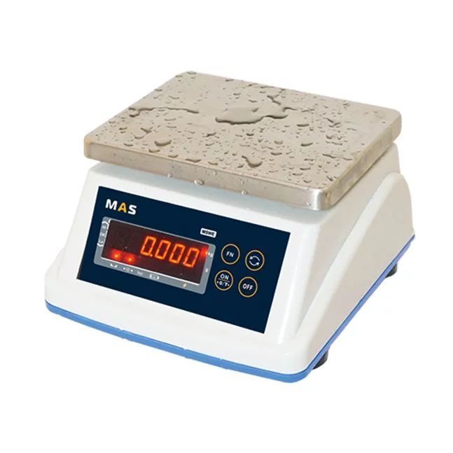 Весы порционные MAS MSWE-15кг, 5 г, 210х175, пылевлагозащищенные