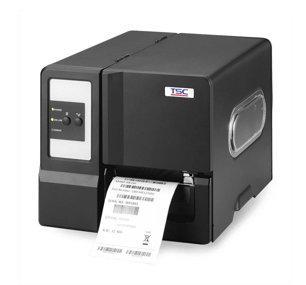 Принтер этикеток TSC ME240, LCD, термотрансферный, 203dpi, RS-232, USB, Ethernet, Арт. 99-042A001-42LF
