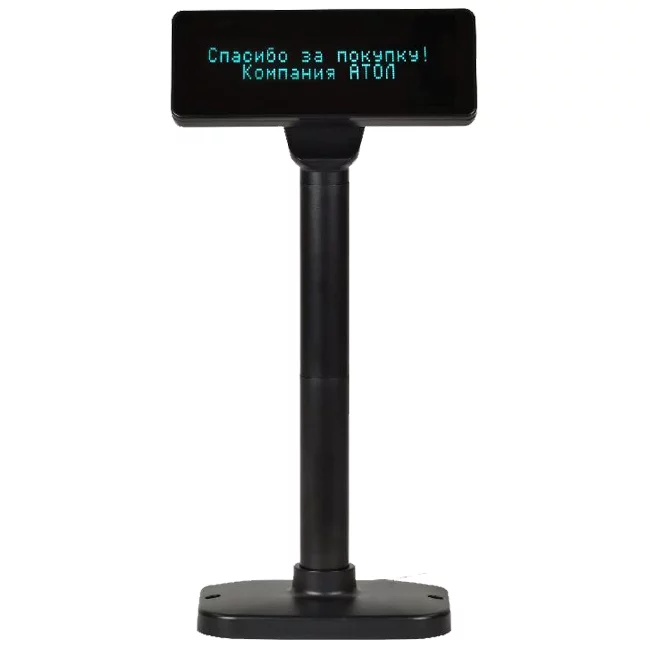 Дисплей покупателя АТОЛ PD-2800 RS-232, черный