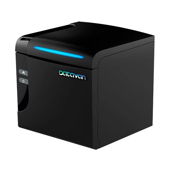 Чековый принтер Datavan PR-7120 USB, RS, Ethernet, автоотрез, черный, c БП