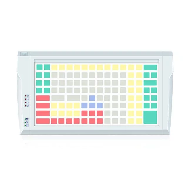 Программируемая клавиатура (защищенная) POSUA LPOS-128P-Mхх (RS-232) grey