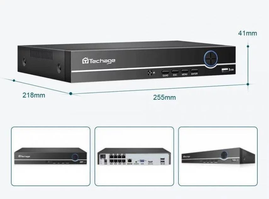 Комплект видеонаблюдения Techage детальное фото