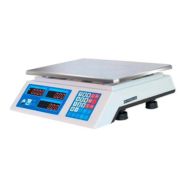 Весы торговые ФорТ-Т 918 ОПТИМА (32кг/5г, LCD, без стойки, платформа из нерж. стали 230х330 мм, АКБ, 16885) картинка товара AuTrade.ru