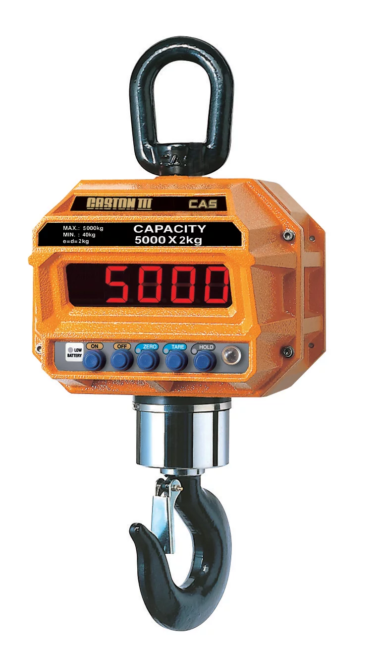 Крановые весы CAS 3 THD с RF (крюк) (НПВ 3000кг)