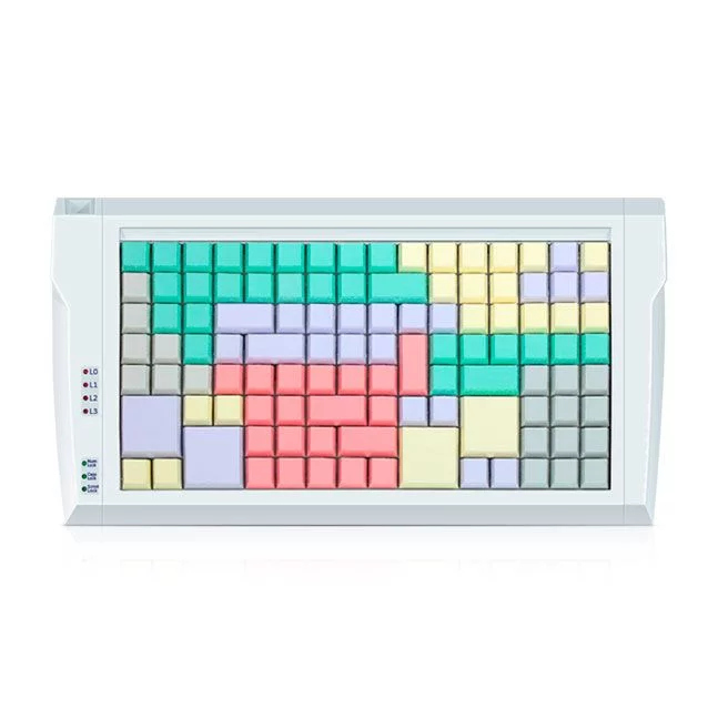 Программируемая клавиатура POSUA LPOS-128-Mxx (PS/2) grey