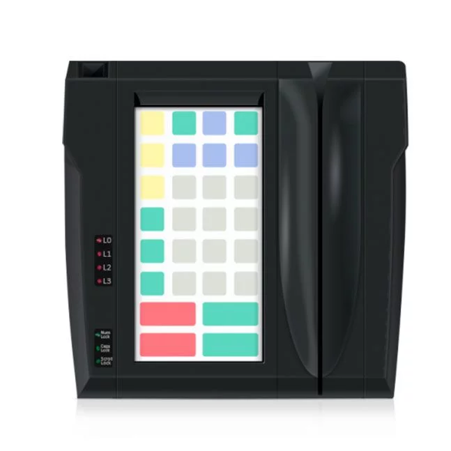 Программируемая клавиатура (защищенная) POSUA LPOS-032P-M12 (USB) black