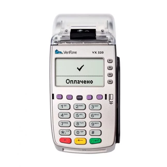 Банковский терминал Verifone VX520, стационарный, Ethernet, USB, COM, GPRS