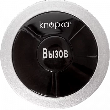 Кнопка вызова iKnopka APE310 (серебристый, круглый, APE310-1RSx) картинка товара AuTrade.ru