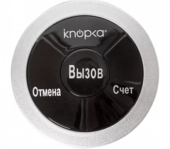 Кнопка вызова iKnopka APE330 (серебристый, круглый, APE330-3RSx) картинка товара AuTrade.ru